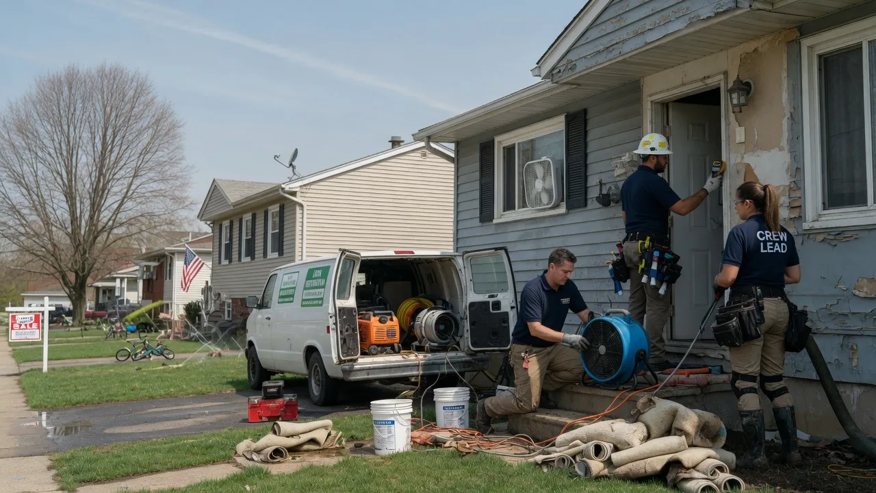 Flood Cleanup in Mooers Forks, NY near me
